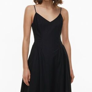 Babaton Technique Poplin Dress Black Tags on